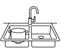 For large cookware