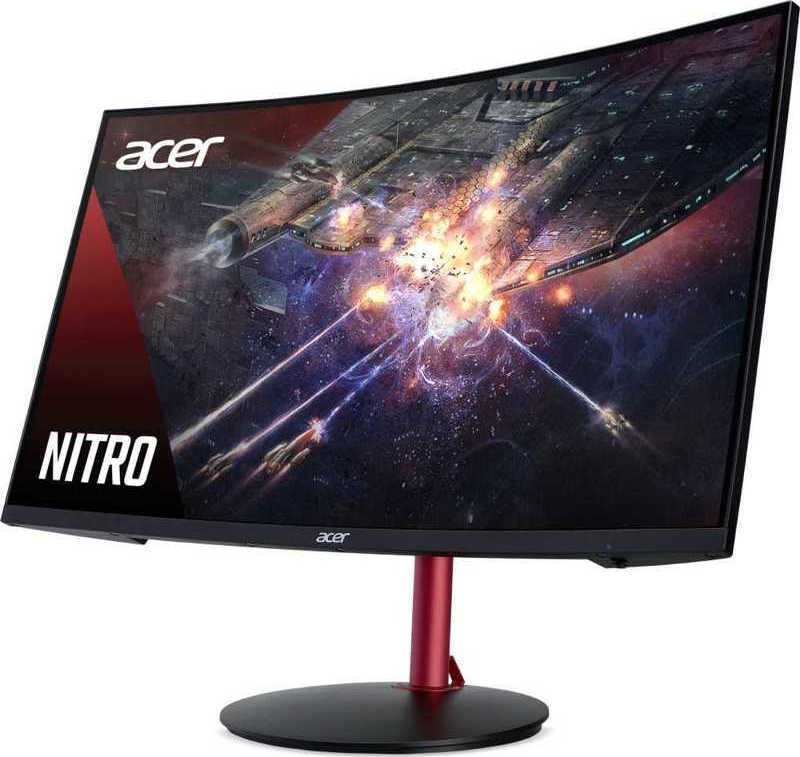 Acer Nitro Xz Xz U P Va Hdr Curved Monitor Qhd X Hz