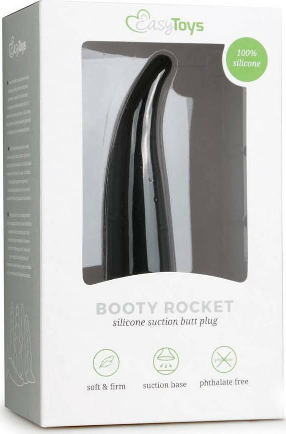 Easytoys Booty Rocket Curved Smooth Dildo