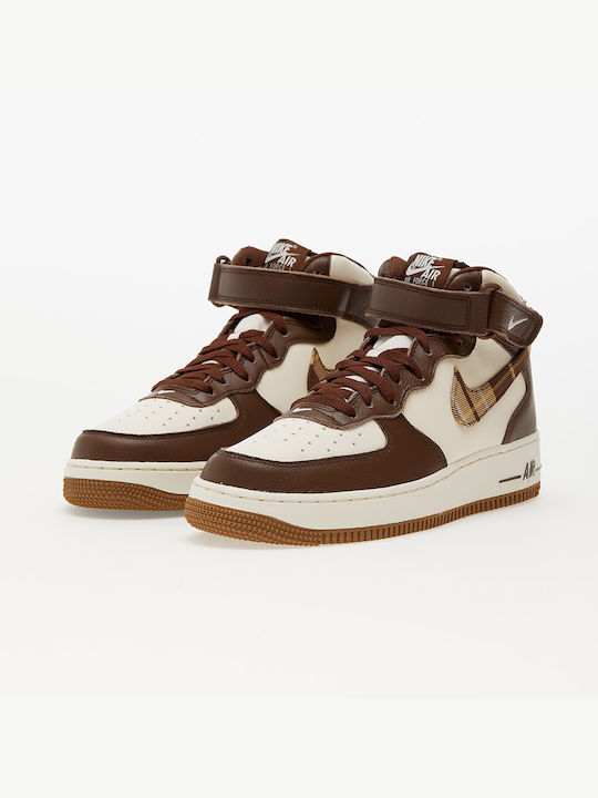 Nike Air Force 1 Mid 07 LX Ανδρικά Μποτάκια Pale Ivory Cacao Wow