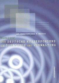 Handbuch für Deutsche Korrespondenz in Tourismus und Verwaltung