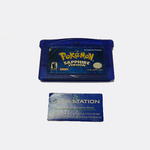 Pokemon Sapphire Version Gameboy Advance