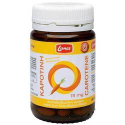 Lanes Carotene 15mg 60 tabs