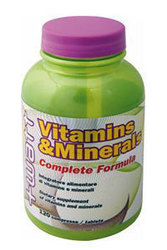 +Watt Vitamins & Minerals 120 ταμπλέτες