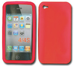 OEM Soft Back Cover Red (iPhone 4/4S)
