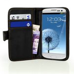 OEM Wallet Cover Black (i9300 Galaxy S III)