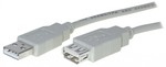 Vedimedia USB 2.0 Cable USB-A male - USB-A female 3m (V8023483)