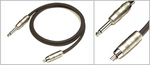 Kirlin Patch Cable 6.3mm male - RCA male 2m (AP-207PR-2M)