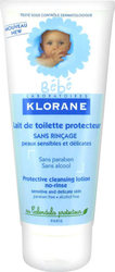 Klorane Bebe Lait De Toilette Sans Rincage 200ml