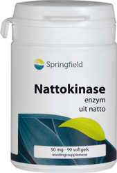 Springfield Nattokinase 50 mg 90 μαλακές κάψουλες