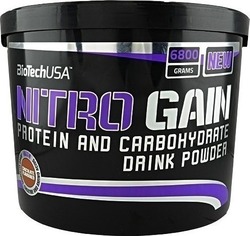 Biotech USA Nitro Gain 6800gr Βανίλια-Μπανάνα