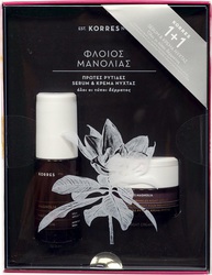 Korres Set Φλοιός Μανόλιας Serum & Κρέμα Νύχτας