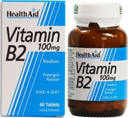 Health Aid Vitamin B2 100mg 90 tabs