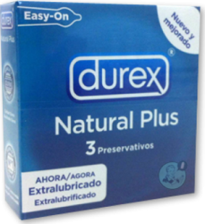 Durex Natural Plus 3τμχ