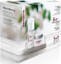 Macrovita Set Κρέμα Προσώπου & Μάσκα Ματιών