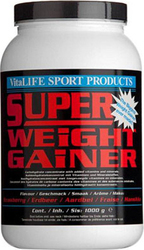 Vitalife Super Weight Gainer 1000gr Μπανάνα