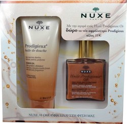 Nuxe Set Prodigieuse Λάδι Or & Αφρόλουτρο