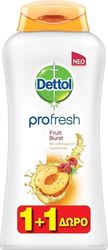 Dettol Profresh Fruit Burst 2x500ml