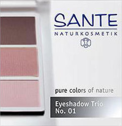 Sante Eyeshadow Trio No01 Rose
