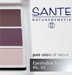 Sante Eyeshadow Trio No02 Purple