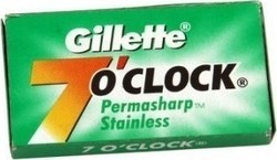 Gillette 7 O' Clock Permasharp Stainless (5 τεμάχια)