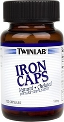 Twinlab Iron 100 κάψουλες