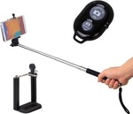 OEM Bluetooth Selfie Stick BT-1288 Black