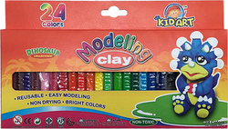 Kid Art Πλαστελίνη 200gr 24 Χρώματα