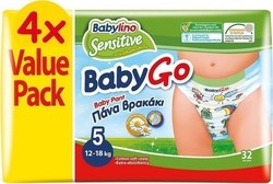 Babylino Baby Go No 5 4*32τεμ (12-18Kg)