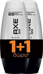 Axe Black Roll On 50ml x2