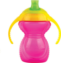 Munchkin Κύπελλο Click Lock με Λαβές Ροζ 237ml, 6m+