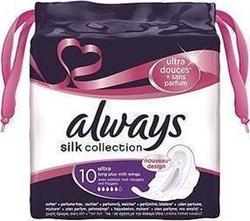 Always Ultra Silk Collection Long Plus 10τμχ