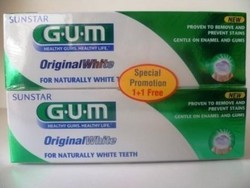 GUM Original White 2 x 75ml