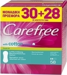CareFree Cotton Fresh 30+28τμχ