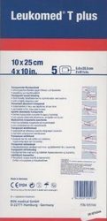 BSN Medical Leukomed T Plus 10cm x 25cm 5τμχ