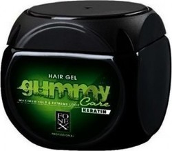 Gummy Hair Gel Care Keratin 220ml