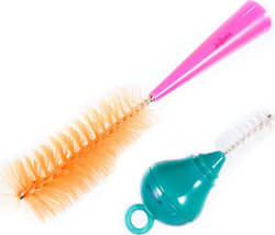Difrax Teat and Bottle Brush Fucsia