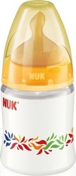 Nuk First Choice Μπιμπερό Πολυπροπυλενίου (PP) Κίτρινο, Θηλή Καουτσούκ 150ml