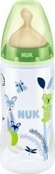 Nuk First Choice Μπιμπερό Πολυπροπυλενίου (PP) Πράσινο, Θηλή Καουτσούκ 300ml