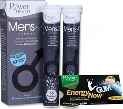 Power Health Mens-X Complex 32 αναβράζοντα δισκία + Energy Now Gum 10τμχ