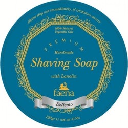 Faena Delicato Σαπούνι Ξυρίσματος Με Λανολίνη 120gr
