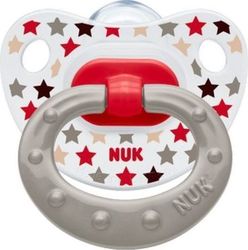 Nuk Classic Happy Days Γκρι 0-6m 1τμχ