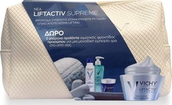 Vichy Set Liftactiv Supreme Κρέμα Προσώπου (Μικτές), Gel Καθαρισμού, Ιαματικό Νερό & Κρέμα Νύχτας