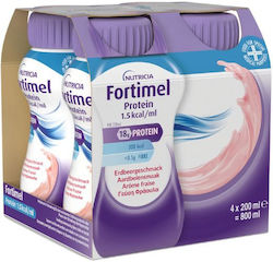 Nutricia Fortimel Protein 1.5kcal 4 x 200ml Φράουλα