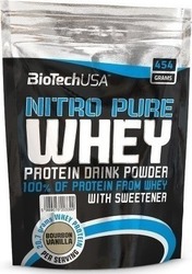 Biotech USA Nitro Pure Whey 454gr Φράουλα Βανίλια