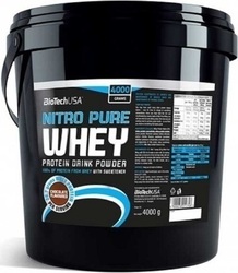 Biotech USA Nitro Pure Whey 4000gr Βανίλια