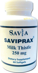 Savia Saviprax Milk Thistle 250mg 60 μαλακές κάψουλες