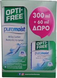 Alcon Opti-free Puremoist Разтвор за контактни лещи 300мл & 60мл
