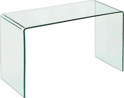Γραφείο Glasser 120x60x75εκ. Διάφανο