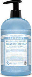 Dr Bronner's Hand & Body Soap Baby Unscented 709ml